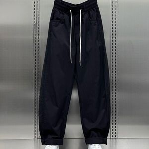 Men's Classic Black Joggers with Drawstring